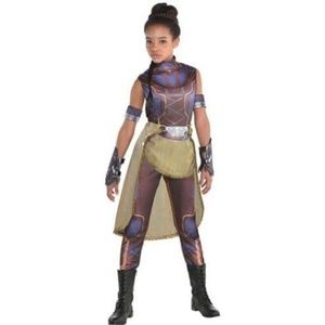 BRAND NEW girl black panther shuri halloween costume size S 4-6